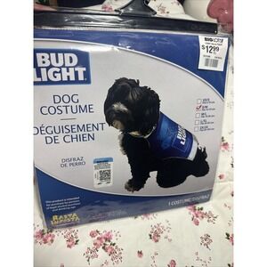 Bud light Dog Costume Small S/M NWT Halloween!
